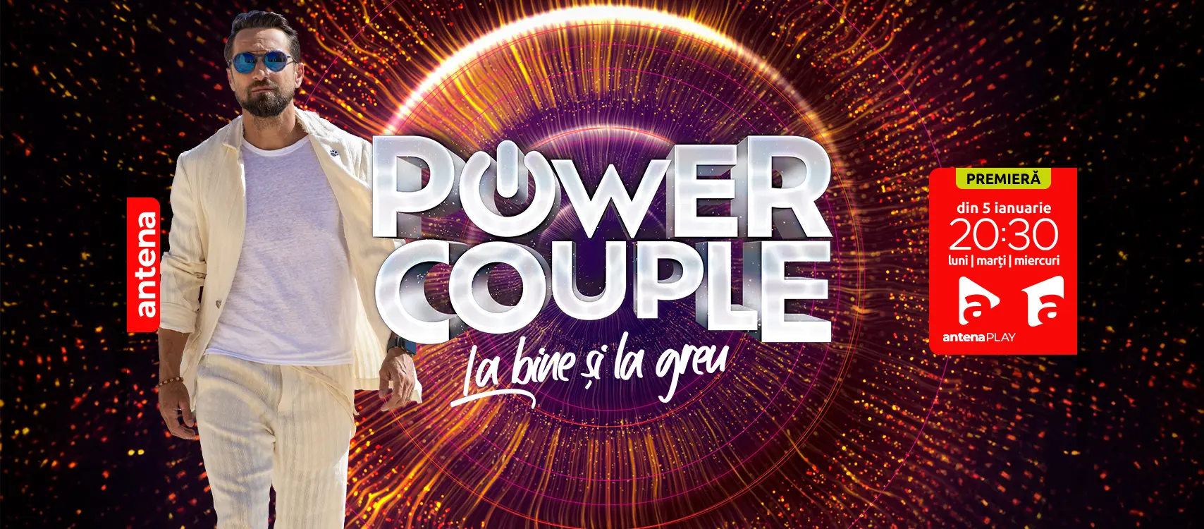 power couple romania sezonul 3 episodul 1 online 5 ianuarie 2026